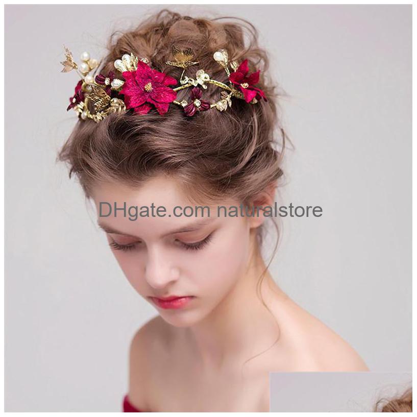 Tiaras Vintage Wedding Bridal Tiara Bury Flower Crown Headband Rhinestone Hair Accessories Jewelry Headpiece Rose Party Headdress Dr Dhlmy
Tiaras Vintage Wedding Bridal Tiara Bury Flower Crown Headband Rhinestone Hair Accessories Jewelry Headpiece Rose Party Headdress Dr Dhlmy