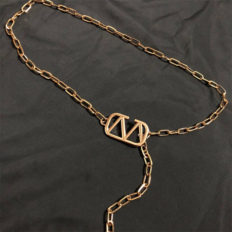 Designers Metal Chain Belt With Letter Novelty Luxury Casual Waist Chain Belt Smooth Alloy Buckle Gold Bronze Belts For Womens
Designers Metal Chain Belt With Letter Novelty Luxury Casual Waist Chain Belt Smooth Alloy Buckle Gold Bronze Belts For Womens