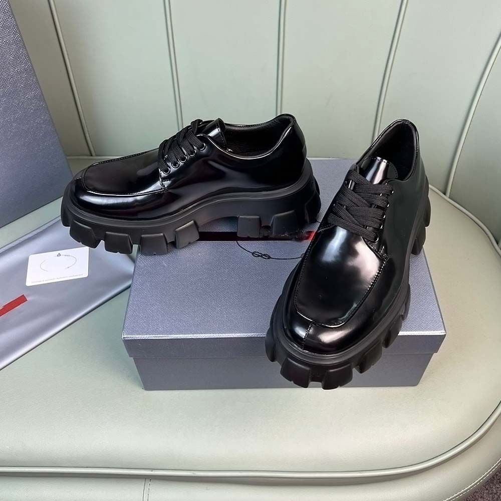 Designer Monolith casual loafers shoes for men thick-soled Trainers Black White Bright leather loafer Shiny trainer size 38-44 l2
Designer Monolith casual loafers shoes for men thick-soled Trainers Black White Bright leather loafer Shiny trainer size 38-44 l2
