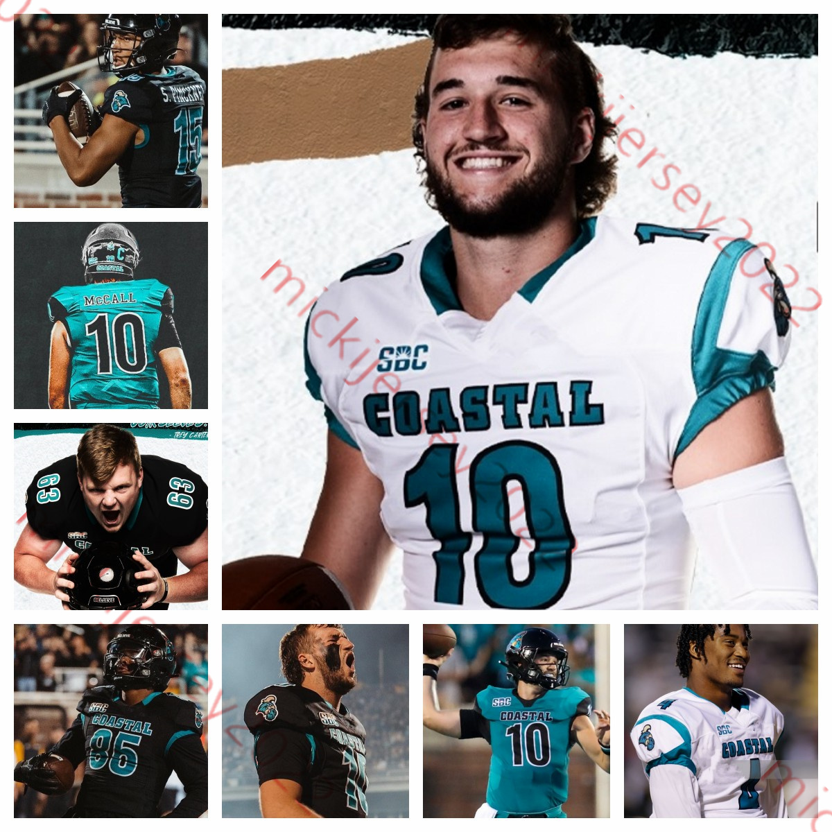 Coastal Carolina Chanticleers Football Stitched Custom Mens 13 Joshua Madison Thomas Johnson Donavan Manson Logan Mauldin Grayson McCall Will McDonald Jersey, Black
Coastal Carolina Chanticleers Football Stitched Custom Mens 13 Joshua Madison Thomas Johnson Donavan Manson Logan Mauldin Grayson McCall Will McDonald Jersey, Black