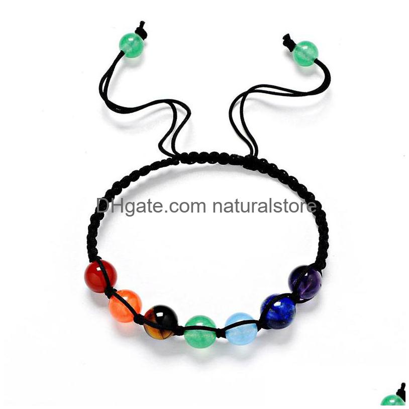 Beaded Natural Stone Amethyst Lapis Lazi Tiger Eye 8Mm Beads Braided Rope Bracelets Energy Yoga Reiki 7 Chakra Bracelet Jewelry Drop Dhpnv
Beaded Natural Stone Amethyst Lapis Lazi Tiger Eye 8Mm Beads Braided Rope Bracelets Energy Yoga Reiki 7 Chakra Bracelet Jewelry Drop Dhpnv