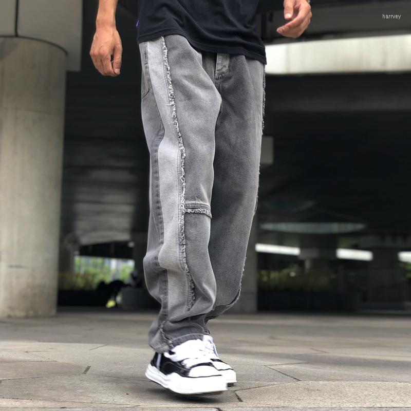 Men' Jeans Japanese Streetwear Fashion Patchwork Harajuku High Quality Denim Straight Cargo Pants Men Clothing Casual Trousers Male, Gray
Men' Jeans Japanese Streetwear Fashion Patchwork Harajuku High Quality Denim Straight Cargo Pants Men Clothing Casual Trousers Male, Gray