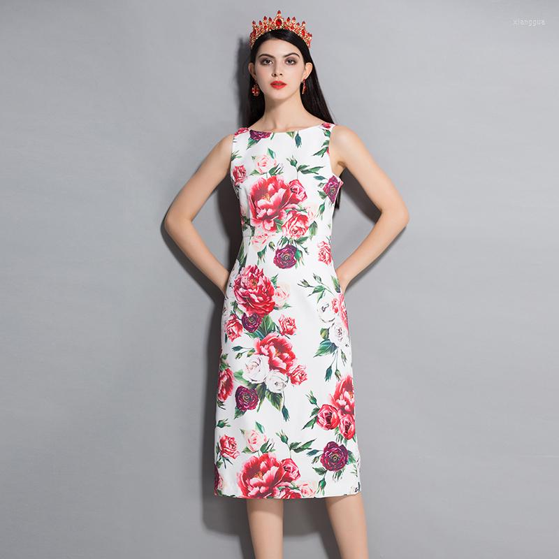 Casual Dresses Women Fashion Summer 2022 Flowers Print Tank Spaghetti Strap Mid-Calf Slim European Sheath Bohemian Plus Size Dress, White
Casual Dresses Women Fashion Summer 2022 Flowers Print Tank Spaghetti Strap Mid-Calf Slim European Sheath Bohemian Plus Size Dress, White