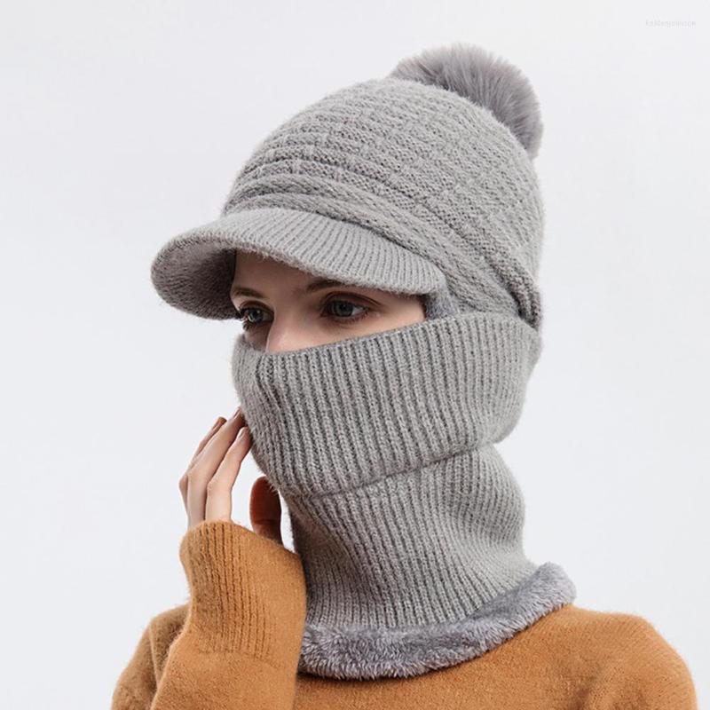 Visors Simple Wear Resistant Ultra-Thick Women One-piece Warm Ear Knitted Hat Neck Warmer For Camping, White
Visors Simple Wear Resistant Ultra-Thick Women One-piece Warm Ear Knitted Hat Neck Warmer For Camping, White