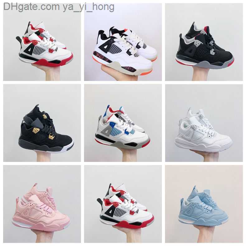 2022 Designers kid Sneakers 4 4s Kids basketball shoes top quality baby Jumpman 4 Outdoor sports shoe Gym black white Chicago 4s Breathable yayihong, #4
2022 Designers kid Sneakers 4 4s Kids basketball shoes top quality baby Jumpman 4 Outdoor sports shoe Gym black white Chicago 4s Breathable yayihong, #4