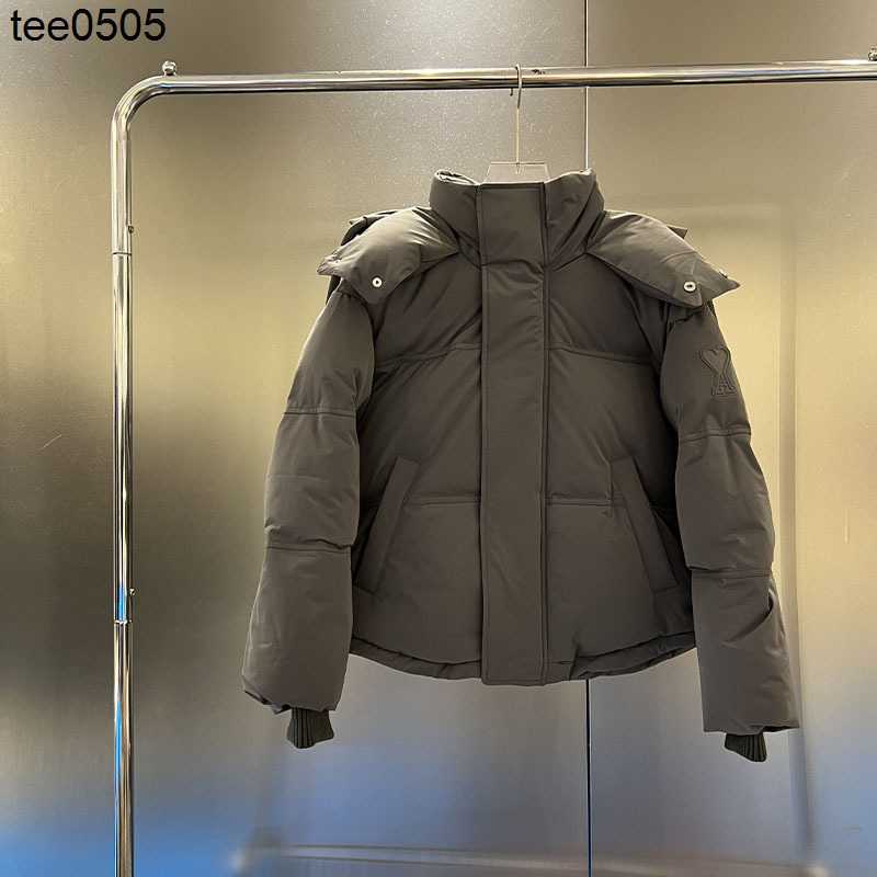 Designer 2022 New Black Love Letter Zipper Bread Thickened Hooded Men's and Women's AMIS Down High quality Coat jacket Size xl, White
Designer 2022 New Black Love Letter Zipper Bread Thickened Hooded Men's and Women's AMIS Down High quality Coat jacket Size xl, White