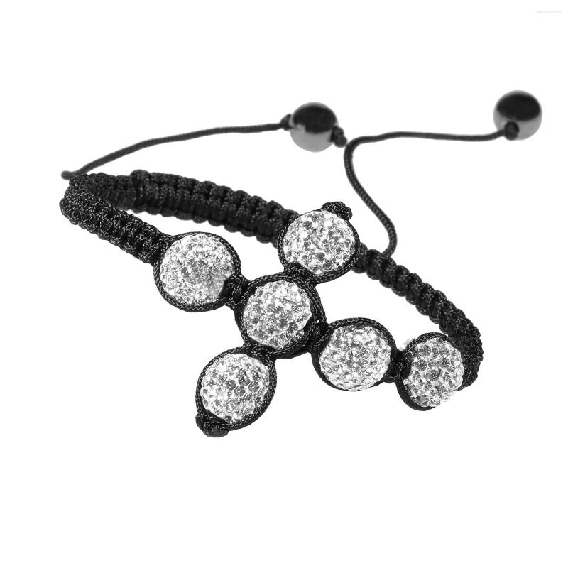 Link Bracelets TUMBEELLUWA Elegant Women Jewelry Micro Pave Rhinestone Beads Braided Bracelet Healing Hematite Stone Beaded Adjustable
Link Bracelets TUMBEELLUWA Elegant Women Jewelry Micro Pave Rhinestone Beads Braided Bracelet Healing Hematite Stone Beaded Adjustable