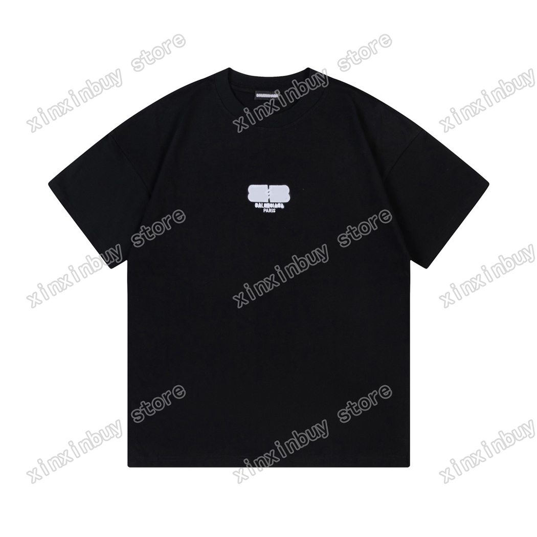 xinxinbuy Men designer Tee t shirt Paris Double Letter embroidery short sleeve cotton women gray white black XS-L, 01
xinxinbuy Men designer Tee t shirt Paris Double Letter embroidery short sleeve cotton women gray white black XS-L, 01