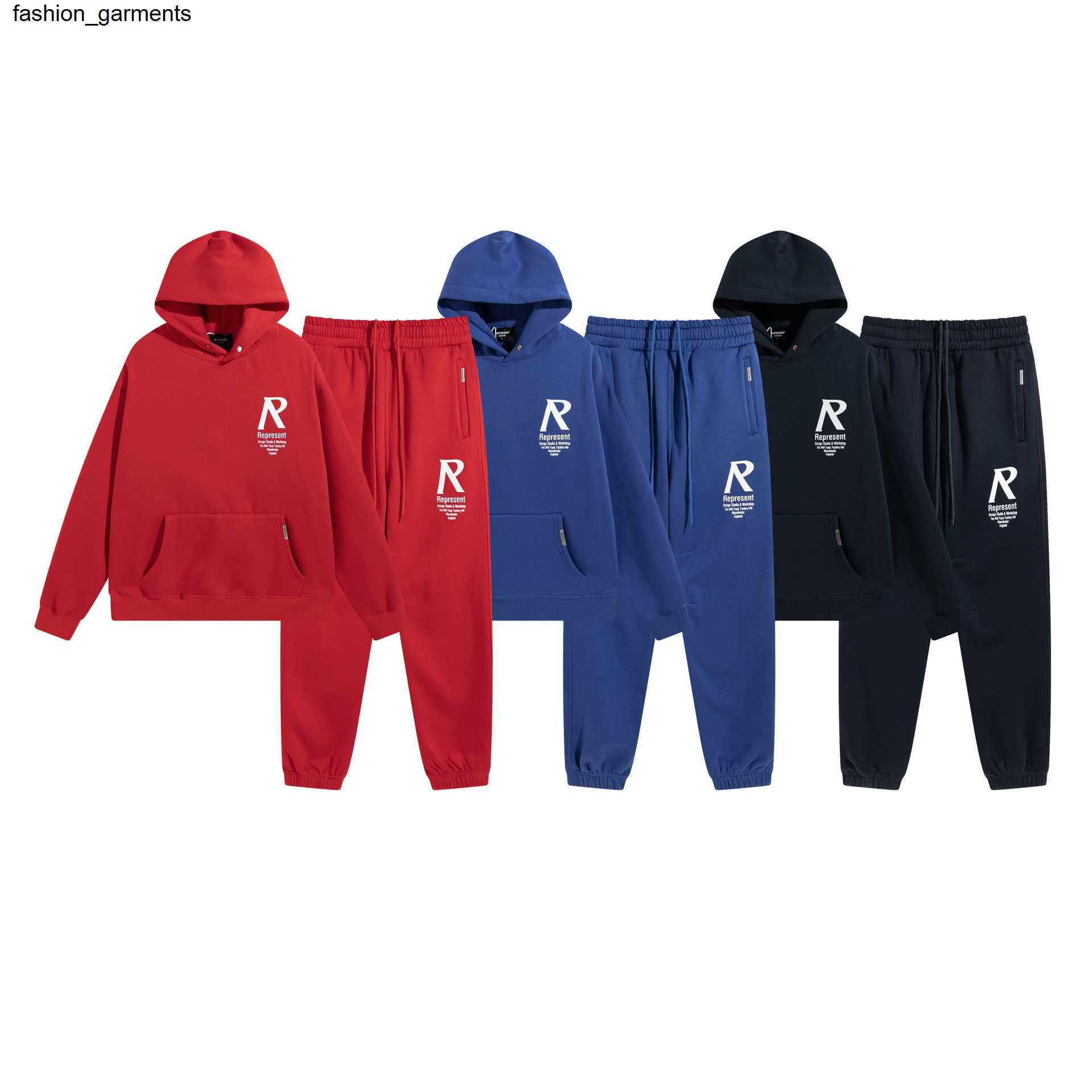 designer Men' Tracksuits Winter Sweater REPRESENT LETTER R PRINT Casual Loose Vintage Plush Hoodie Set, K291 blue
designer Men' Tracksuits Winter Sweater REPRESENT LETTER R PRINT Casual Loose Vintage Plush Hoodie Set, K291 blue