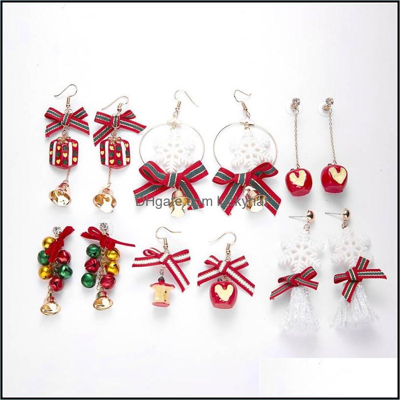 Dangle Chandelier Creative Christmas Eve Cartoon Earring Long Chain Love Snowflake Bell For Women Earrings Jewelry Gifts Drop Deliv Otbdf
Dangle Chandelier Creative Christmas Eve Cartoon Earring Long Chain Love Snowflake Bell For Women Earrings Jewelry Gifts Drop Deliv Otbdf