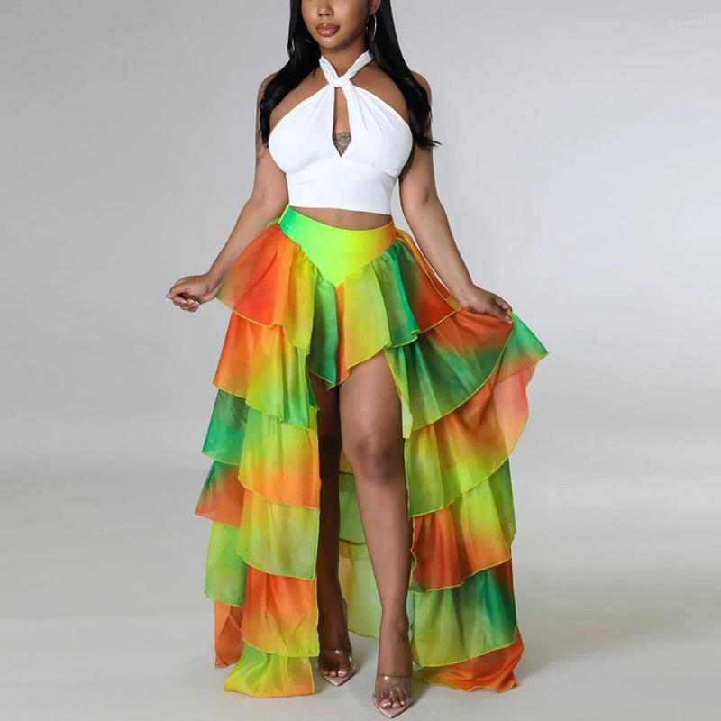 Skirts Skirt Womens 2022 Summer High Waisted Ruffles Side Split Floor Length Fashion Elegant Holidays Vocation Wear Bottom, Color 2
Skirts Skirt Womens 2022 Summer High Waisted Ruffles Side Split Floor Length Fashion Elegant Holidays Vocation Wear Bottom, Color 2