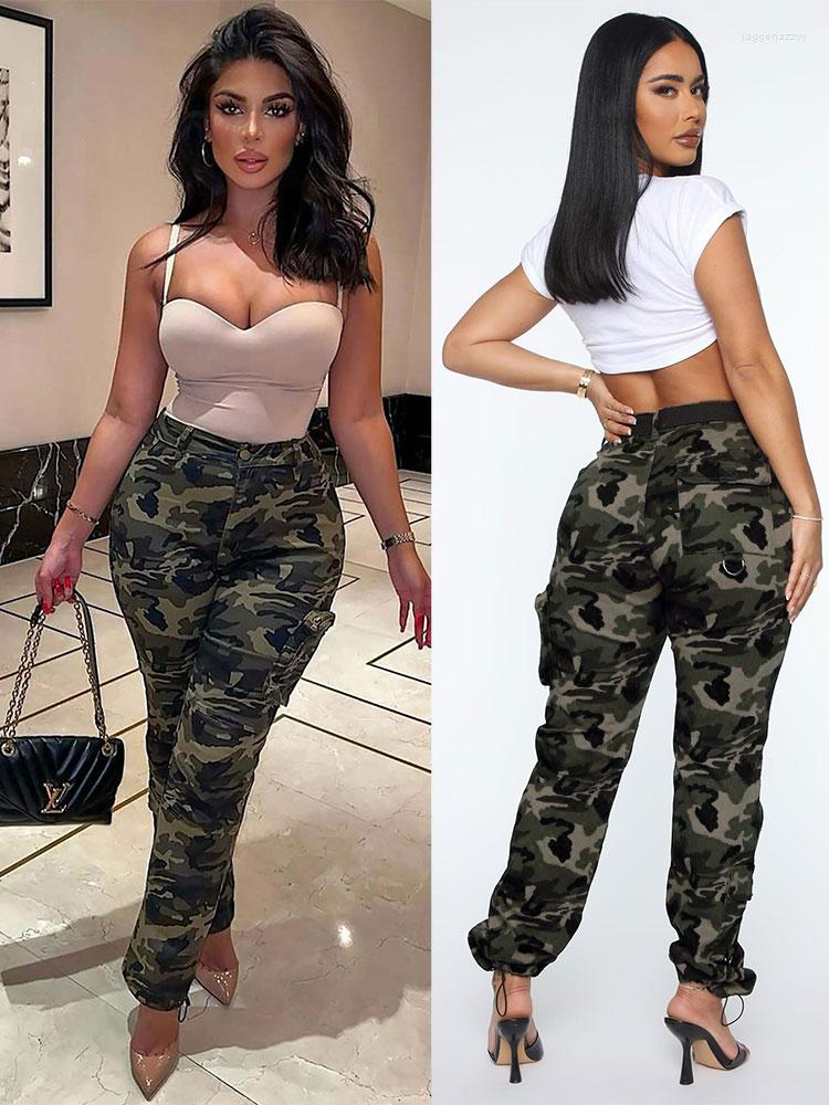 Women' Jeans Women Camouflage Denim Cargo Pants With Pockets Fall Spring Winter High Street Long Army Green Zipper Bottoms Trousers
Women' Jeans Women Camouflage Denim Cargo Pants With Pockets Fall Spring Winter High Street Long Army Green Zipper Bottoms Trousers
