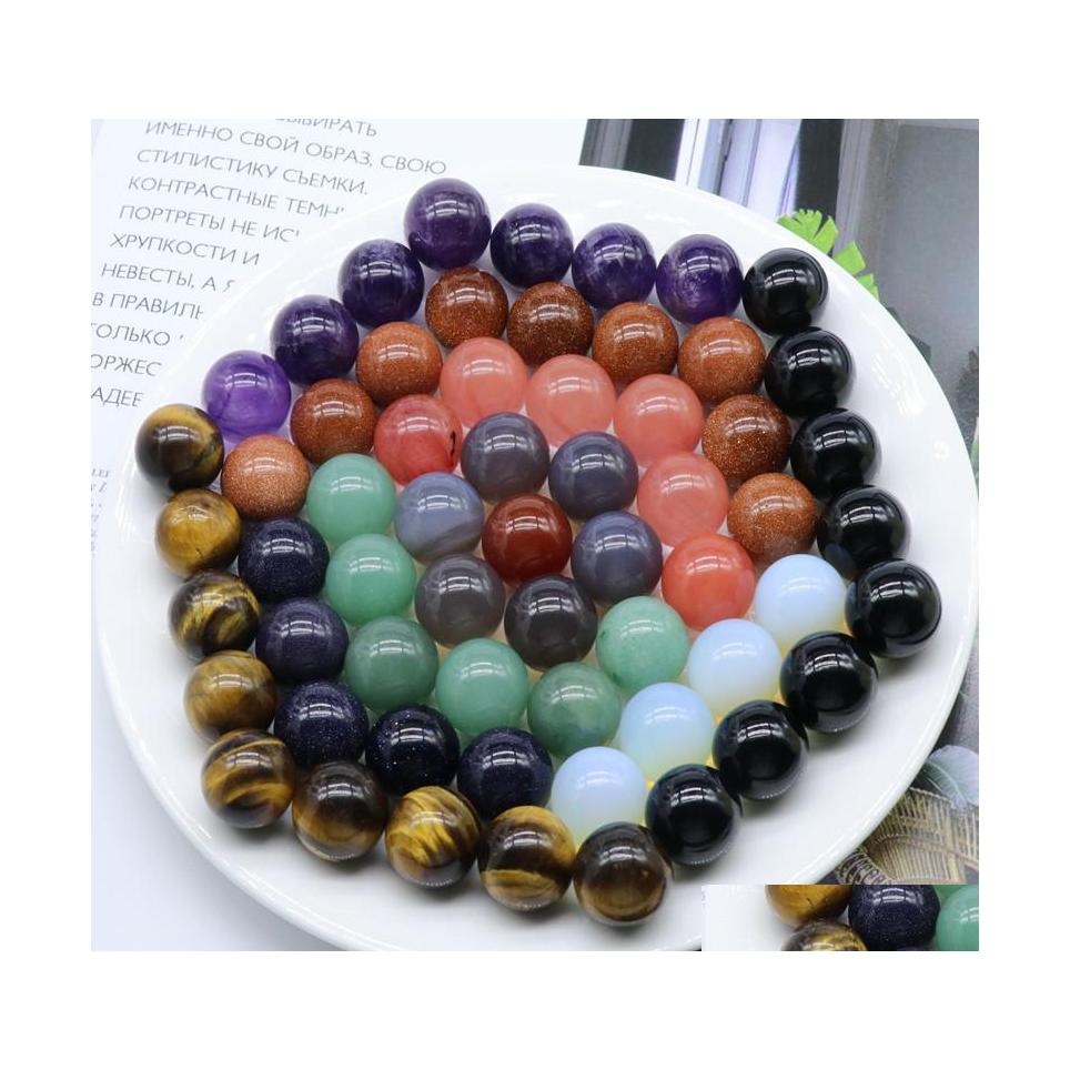 Stone 16Mm Round Loose Beads 7 Chakras Stones Charms Healing Reiki Rose Quartz Crystal For Making Nonporous Crafts Decorate Jewelry Dhgvl
Stone 16Mm Round Loose Beads 7 Chakras Stones Charms Healing Reiki Rose Quartz Crystal For Making Nonporous Crafts Decorate Jewelry Dhgvl