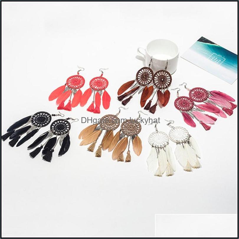 Dangle Chandelier Retro Gold Long Chain Feather Tassel Earrings For Women Fashion Jewelry Gift Drop Ship Delivery Otb4Z 
Dangle Chandelier Retro Gold Long Chain Feather Tassel Earrings For Women Fashion Jewelry Gift Drop Ship Delivery Otb4Z