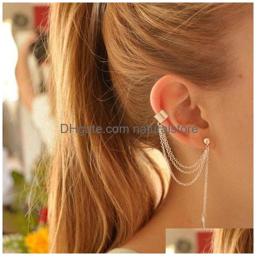 Clip-On Screw Back New Metal Leaf Tassel Earrings Europe And The United States Personalized Jewelry Gifts Drop Delivery Dhvs0
Clip-On Screw Back New Metal Leaf Tassel Earrings Europe And The United States Personalized Jewelry Gifts Drop Delivery Dhvs0