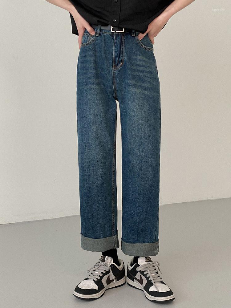 Men' Jeans Loose Washed Men' Straight Vintage Pants Autumn American Wide Leg Casual Trousers 2023 Fashion 2A3103, Navy blue
Men' Jeans Loose Washed Men' Straight Vintage Pants Autumn American Wide Leg Casual Trousers 2023 Fashion 2A3103, Navy blue