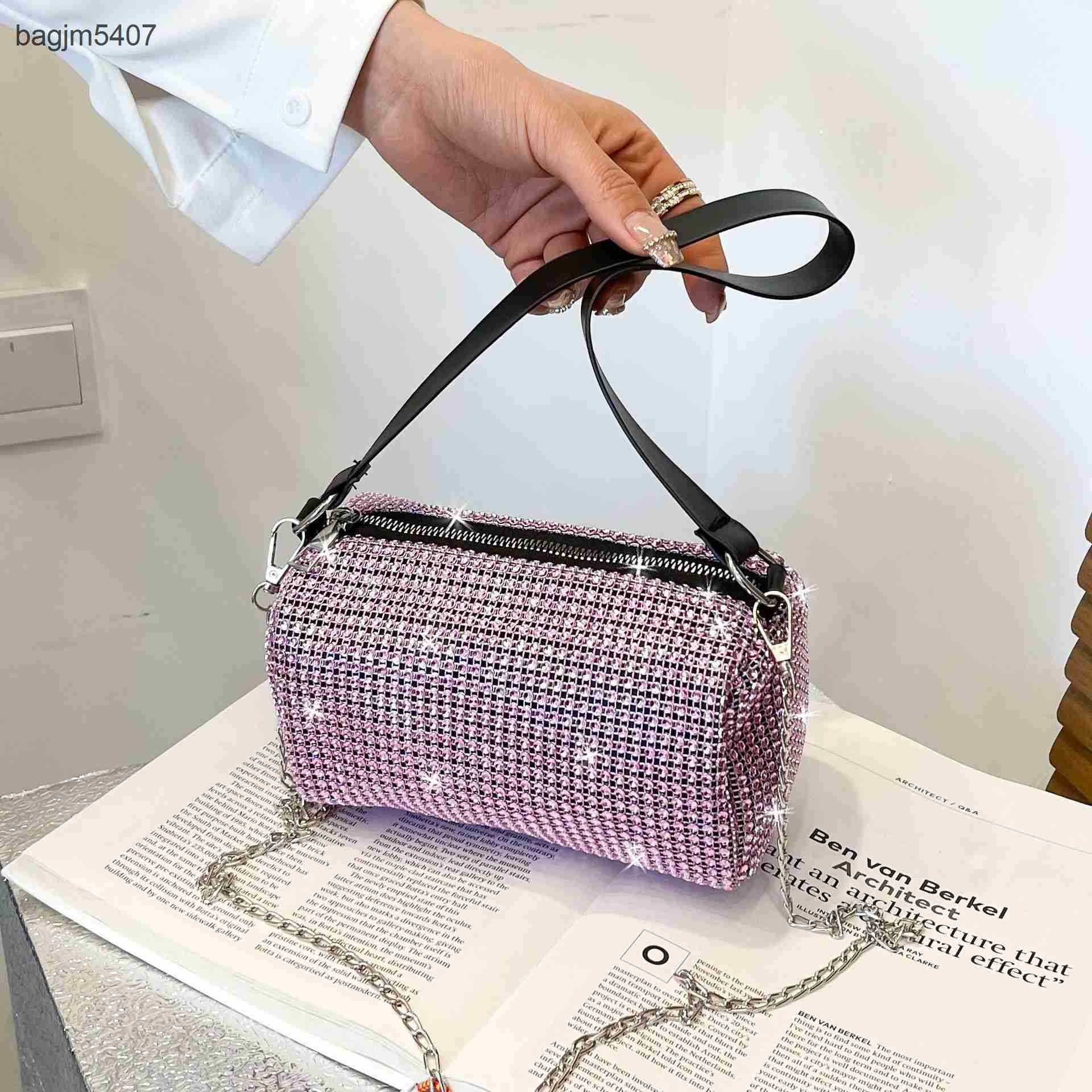 2023 Fashion Rhinolite Bag 80% Discount Wholesale and Retail Women's Spring New Korean Cylinder Chain Handheld One Shoulder, Purple8
2023 Fashion Rhinolite Bag 80% Discount Wholesale and Retail Women's Spring New Korean Cylinder Chain Handheld One Shoulder, Purple8