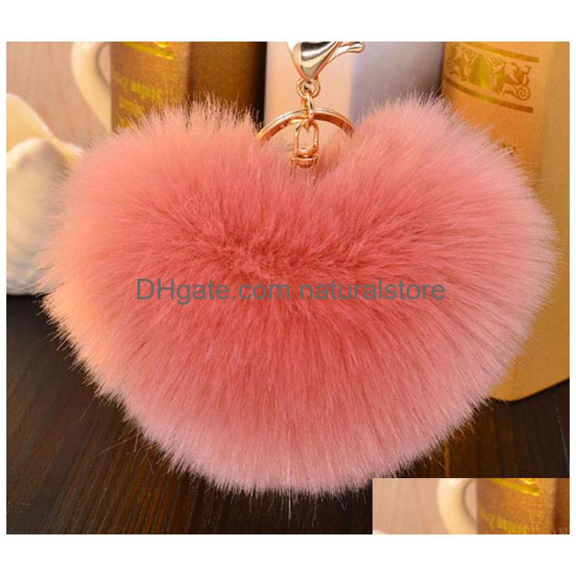 Keychains Lanyards 12Cm Similar Faux Heart Rabbit Fur Key Chains Big Size Fluffy Plush Keychain Car Keyring Bag Pendant Drop Deliv Dhrys
Keychains Lanyards 12Cm Similar Faux Heart Rabbit Fur Key Chains Big Size Fluffy Plush Keychain Car Keyring Bag Pendant Drop Deliv Dhrys