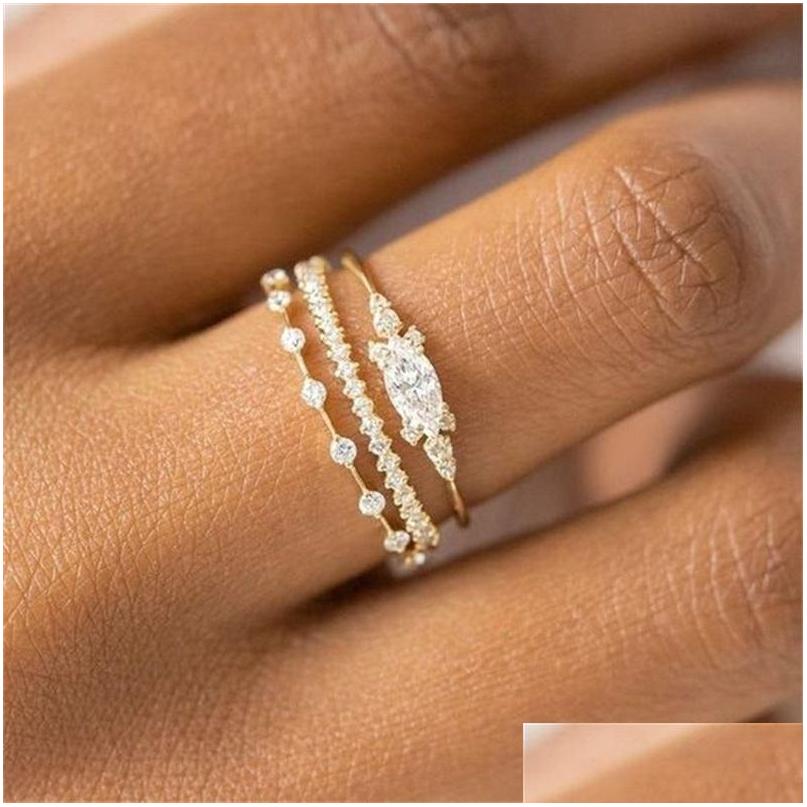 Band Rings 3 Piece Set Ring Elegant White Classics Crystal Jewelry Woman Princess Fashion Accessories Wedding Gifts 6Qza K2 Drop Deli Dhvho
Band Rings 3 Piece Set Ring Elegant White Classics Crystal Jewelry Woman Princess Fashion Accessories Wedding Gifts 6Qza K2 Drop Deli Dhvho