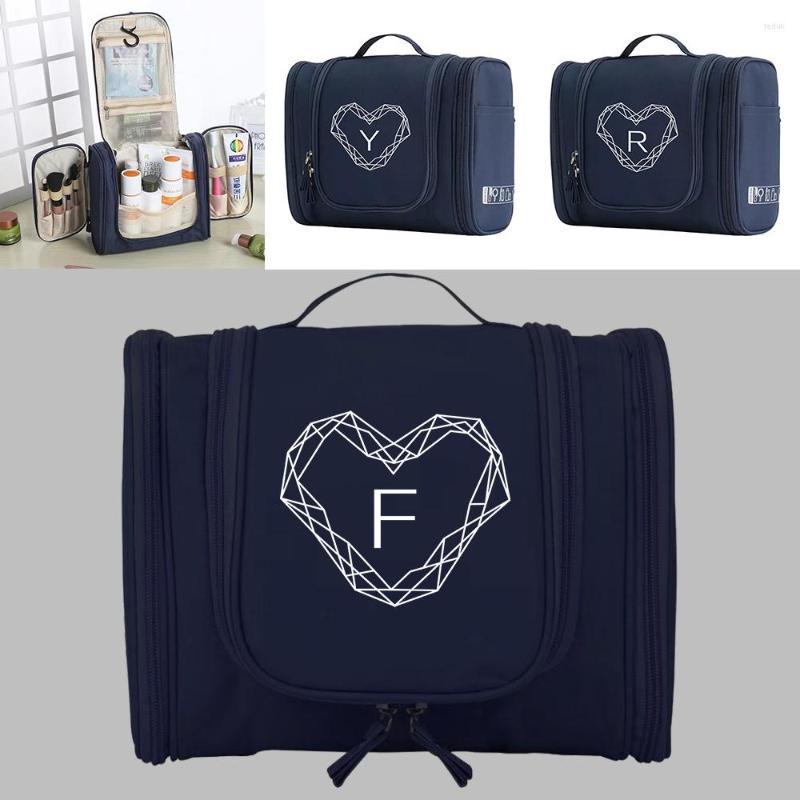 Cosmetic Bags Make Up Women Portable Travel With Zipper Washing Toiletry Kits Storage Cases Ladies Waterproof Makeup Bag, Dark blue
Cosmetic Bags Make Up Women Portable Travel With Zipper Washing Toiletry Kits Storage Cases Ladies Waterproof Makeup Bag, Dark blue