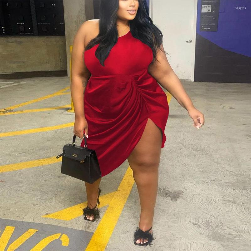 Plus Size Dresses 4XL 5XL For Women Solid Bodycon One Shoulder Asymmetric Fashion Large High Street Wear Vestidos Mujer Dress, Coffee dress
Plus Size Dresses 4XL 5XL For Women Solid Bodycon One Shoulder Asymmetric Fashion Large High Street Wear Vestidos Mujer Dress, Coffee dress