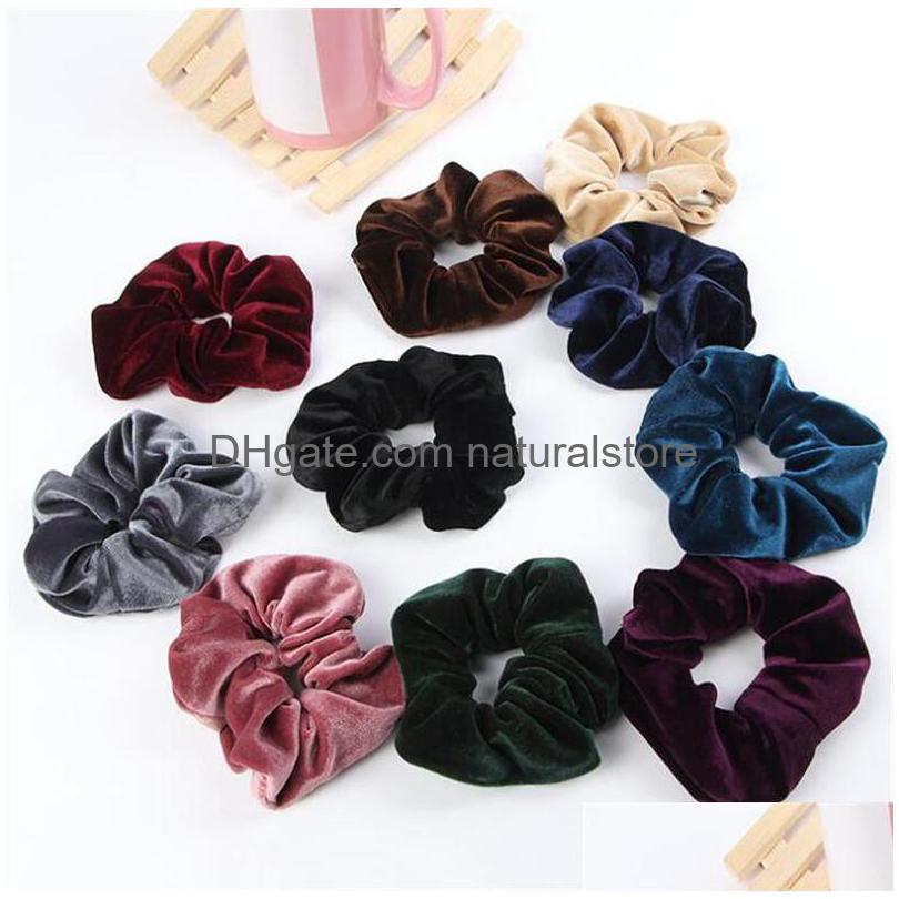 Hair Rubber Bands 10 Color Women Girls Winter Cloth Elastic Ring Flower Ties Accessories Ponytail Holder Band Scrunchies Drop Delive Dhd4T
Hair Rubber Bands 10 Color Women Girls Winter Cloth Elastic Ring Flower Ties Accessories Ponytail Holder Band Scrunchies Drop Delive Dhd4T