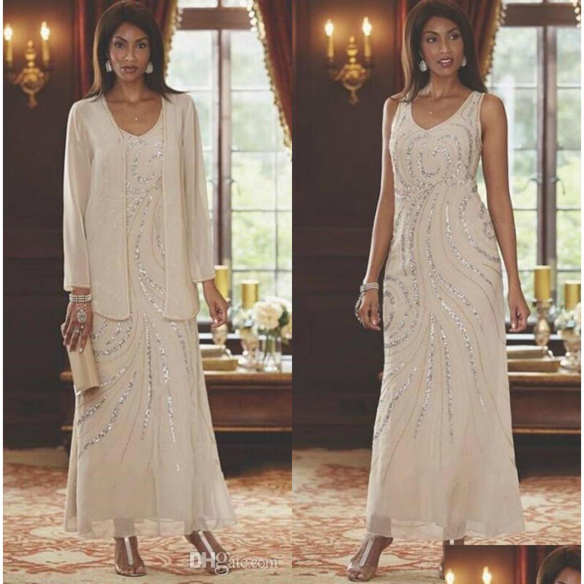 Mother'S Dresses Elegant Mother Of The Bride With Jacket Beading Sequins Wedding Guest Gowns Ankle Length Plus Size Mothers Dress Dr Dhcpi
Mother'S Dresses Elegant Mother Of The Bride With Jacket Beading Sequins Wedding Guest Gowns Ankle Length Plus Size Mothers Dress Dr Dhcpi