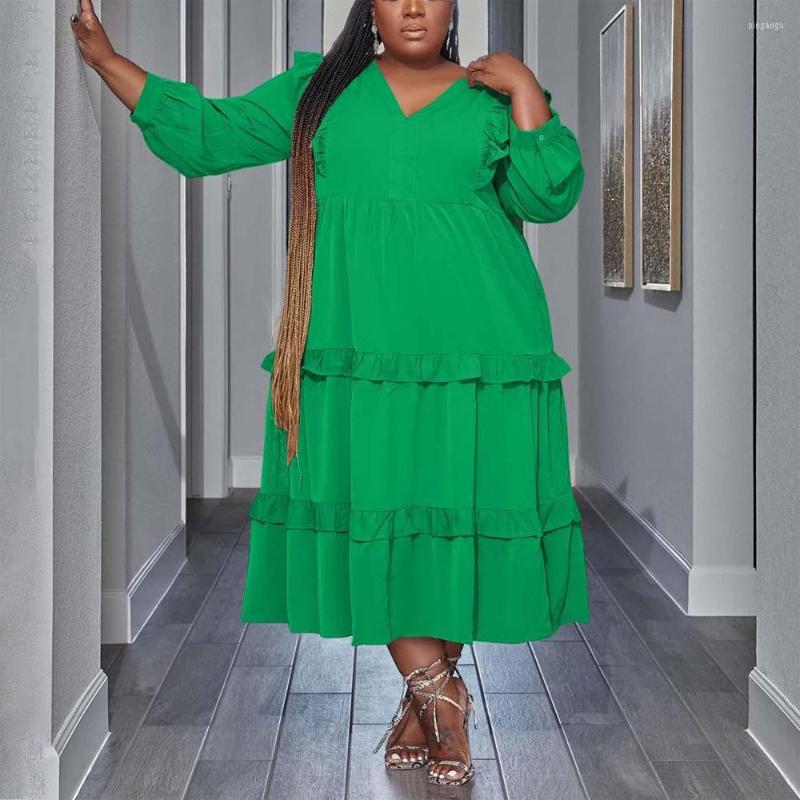 Plus Size Dresses For Women 3XL 4XL Loose Full Sleeve Solid Pullovers Mid Calf Elegant Evening Party Dinner Vestidos Mujer Dress, Blue dress
Plus Size Dresses For Women 3XL 4XL Loose Full Sleeve Solid Pullovers Mid Calf Elegant Evening Party Dinner Vestidos Mujer Dress, Blue dress