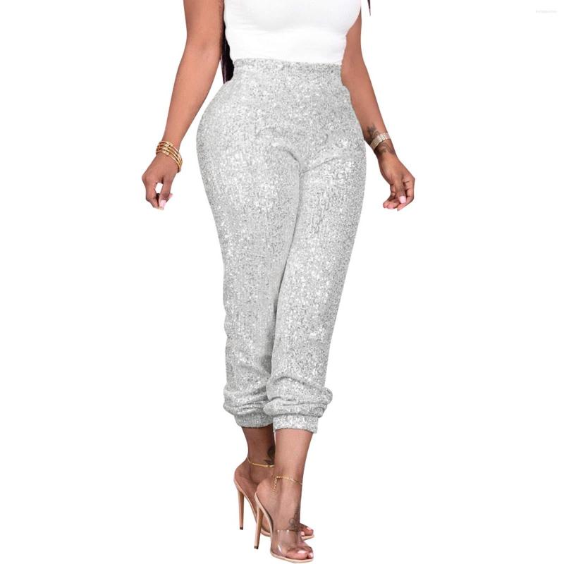 Women' Pants Tape Sequin Dinner Club Waist Costume Cloth Trousers Elastic Foot Waisted Style Women Sexy Party High, Black
Women' Pants Tape Sequin Dinner Club Waist Costume Cloth Trousers Elastic Foot Waisted Style Women Sexy Party High, Black