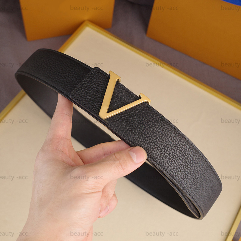 Women Genuine Leather Belts Designer Mens Fashion Belt 4.0cm Width Womens Waistband Jumbo V Smooth Buckle Luxury Ceintures Uomo Cintura Box, Black
Women Genuine Leather Belts Designer Mens Fashion Belt 4.0cm Width Womens Waistband Jumbo V Smooth Buckle Luxury Ceintures Uomo Cintura Box, Black