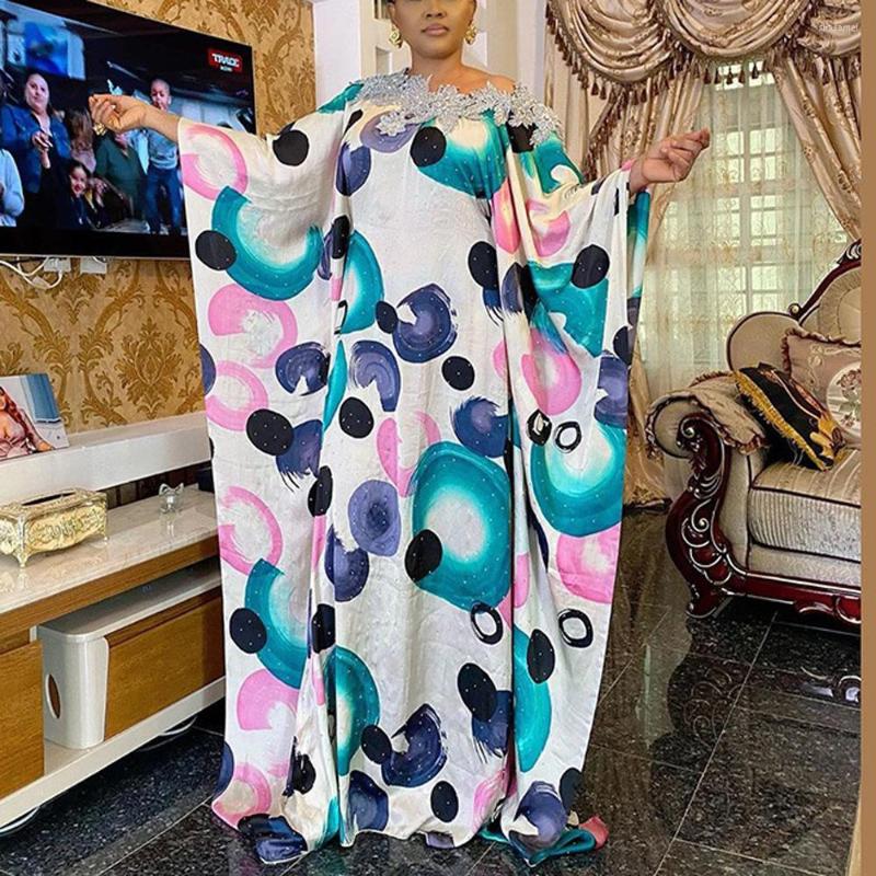 Casual Dresses African Ladies Fashion Long For Women Polka Dot Printed Batwing Sleeve Loose Floor Length Elegant Evening Party Dress, African dress
Casual Dresses African Ladies Fashion Long For Women Polka Dot Printed Batwing Sleeve Loose Floor Length Elegant Evening Party Dress, African dress