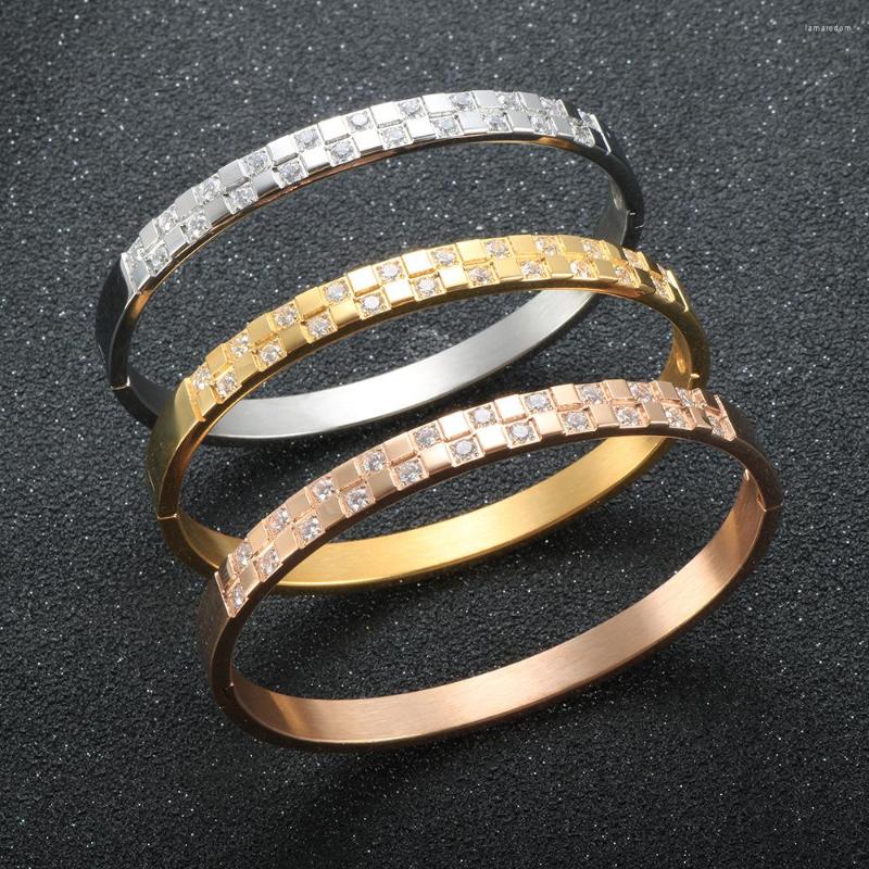 Bangle Classical Royal Zircon Bracelet Men Punk Simple Stainless Steel Bracelets For Jewelry Gift
Bangle Classical Royal Zircon Bracelet Men Punk Simple Stainless Steel Bracelets For Jewelry Gift