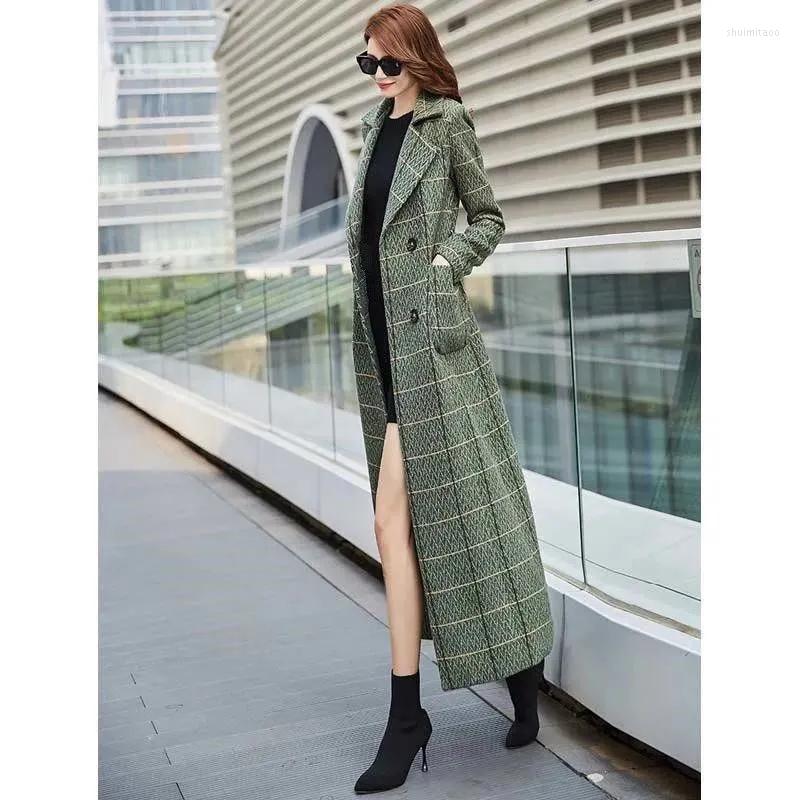 Women's Trench Coats Green Stripe Long Overcoat Women Belt Slim Chic Elegant Temperament Winter 2023 Korea Fashion Casual Female Jackets, Photo color
Women's Trench Coats Green Stripe Long Overcoat Women Belt Slim Chic Elegant Temperament Winter 2023 Korea Fashion Casual Female Jackets, Photo color