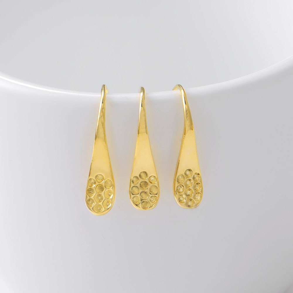 18K Gold Plated Clear Zircon Earring Hooks French Ear Wires DIY Earrings Making Supplies
18K Gold Plated Clear Zircon Earring Hooks French Ear Wires DIY Earrings Making Supplies