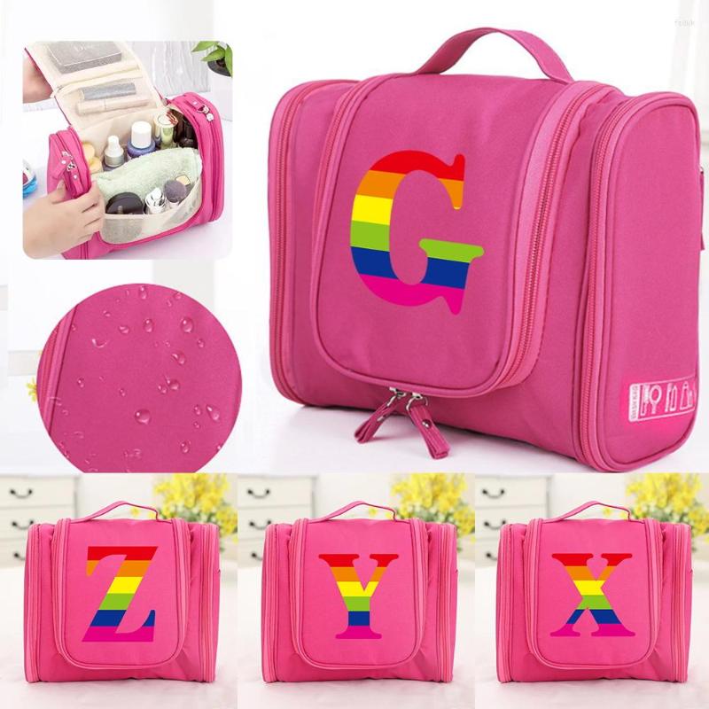 Cosmetic Bags Women Makeup Travel Bag Toiletries Organizer Portable Waterproof Storage Hanging Bathroom Make Up With Hook, Jc 167 (pink)
Cosmetic Bags Women Makeup Travel Bag Toiletries Organizer Portable Waterproof Storage Hanging Bathroom Make Up With Hook, Jc 167 (pink)