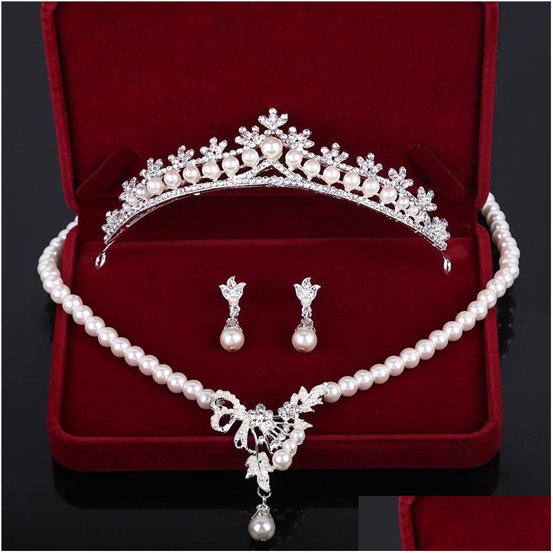 Headpieces Bridal Hair Accessories Three Pieces Elegant Rhinestone Faux Pearl Crown Sier Plated Plant Round Handmade Crystal Drop De Dhcez
Headpieces Bridal Hair Accessories Three Pieces Elegant Rhinestone Faux Pearl Crown Sier Plated Plant Round Handmade Crystal Drop De Dhcez