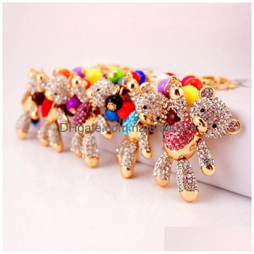 Keychains Lanyards Lucky Bear Crystal Rhinestone Keyrings Key Chains Holder Purse Bag For Car Christmas Gift Jewelry Drop Delivery Dhqyd
Keychains Lanyards Lucky Bear Crystal Rhinestone Keyrings Key Chains Holder Purse Bag For Car Christmas Gift Jewelry Drop Delivery Dhqyd