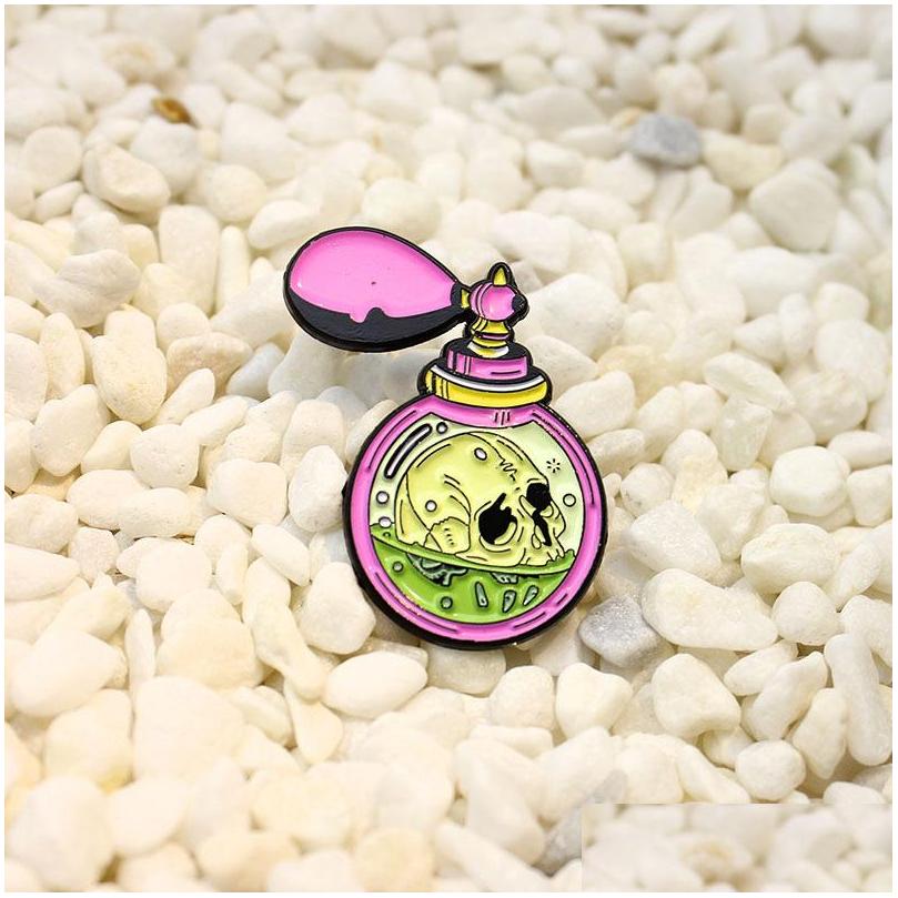 Pins Brooches Fashion Witch Potion Bottle Enamel Pins Cartoon Magic Skeleton Per Dark Gothic Jewelry Mysterious Gifts Lapel Backpac Dhlte
Pins Brooches Fashion Witch Potion Bottle Enamel Pins Cartoon Magic Skeleton Per Dark Gothic Jewelry Mysterious Gifts Lapel Backpac Dhlte