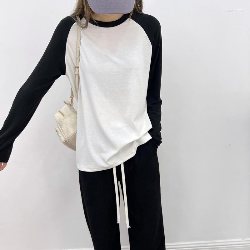 Women's T Shirts Casual Color Contrast Stitching Raglan Sleeves Long-sleeved T-shirt Women's Spring And Summer Brushed Cotton Loose Top, Khaki
Women's T Shirts Casual Color Contrast Stitching Raglan Sleeves Long-sleeved T-shirt Women's Spring And Summer Brushed Cotton Loose Top, Khaki