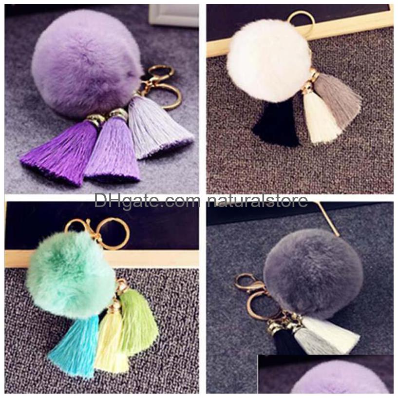 Keychains Lanyards 11 Colors Fringe Rabbit Fur Tassel Rame Balls Pom Poms Keychain Handbag Purse Car Pendant Ornaments Bag Key Rin Dh3Jg
Keychains Lanyards 11 Colors Fringe Rabbit Fur Tassel Rame Balls Pom Poms Keychain Handbag Purse Car Pendant Ornaments Bag Key Rin Dh3Jg
