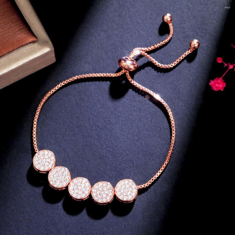 Link Bracelets ThreeGraces Vintage Micro Pave Cubic Zirconia Rose Gold Color Adjustable Size Bracelet For Women Fashion Party Jewelry BR229
Link Bracelets ThreeGraces Vintage Micro Pave Cubic Zirconia Rose Gold Color Adjustable Size Bracelet For Women Fashion Party Jewelry BR229
