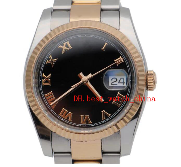 2022 Automatic Mechanical Women's Watch Steel two-tone 116231-0080 Watch 36mm clock Men's watches Sapphire Date is just a Christmas present, Black
2022 Automatic Mechanical Women's Watch Steel two-tone 116231-0080 Watch 36mm clock Men's watches Sapphire Date is just a Christmas present, Black