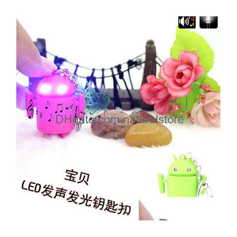Keychains Lanyards Novelty Items 3D Cute Casual Chaveiro Llaveros Android Robot Shape Blue Led Light Keychain Keyring Key Holder G Dhp61
Keychains Lanyards Novelty Items 3D Cute Casual Chaveiro Llaveros Android Robot Shape Blue Led Light Keychain Keyring Key Holder G Dhp61