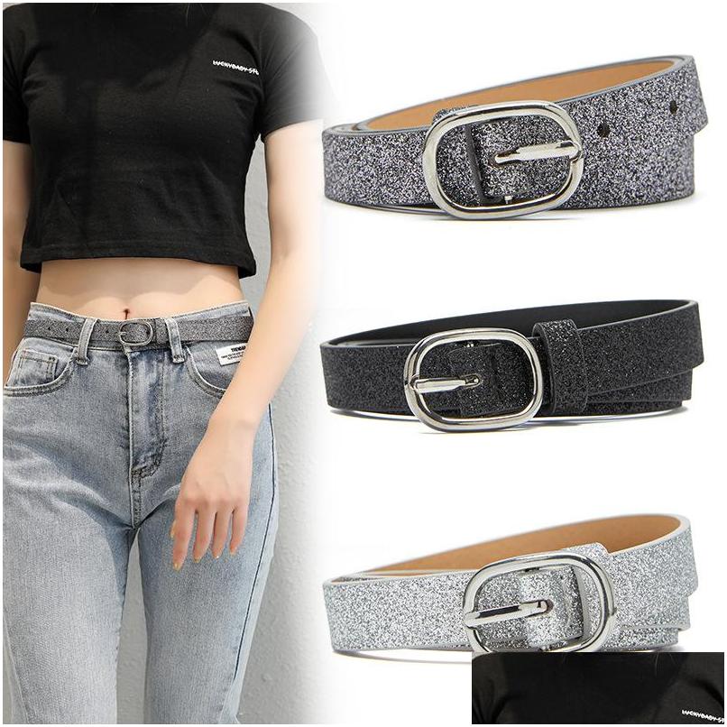 Belts Spring Europe Womens Decoration Slim Clothes Jeans Belt Eyes Metal Needle Round Buckle Simple Pu Leather Glitter Drop Delivery Dhwfe, Black
Belts Spring Europe Womens Decoration Slim Clothes Jeans Belt Eyes Metal Needle Round Buckle Simple Pu Leather Glitter Drop Delivery Dhwfe, Black