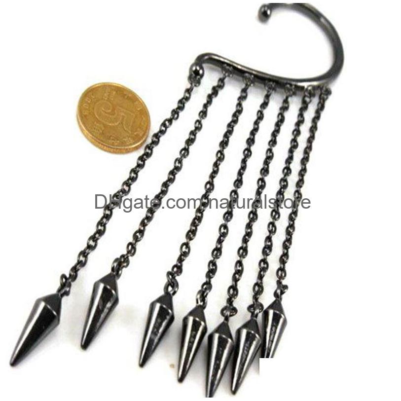 Ear Cuff 24Pcs Wholesale Fashion Punk Tassels Metal Rivent Earrings Clip Hook Earring Drop Delivery Jewelry Dhlbi
Ear Cuff 24Pcs Wholesale Fashion Punk Tassels Metal Rivent Earrings Clip Hook Earring Drop Delivery Jewelry Dhlbi