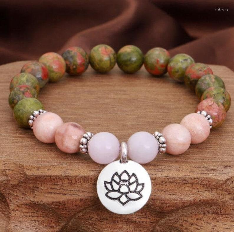 Link Bracelets Rose Quartz Bracelet -Unakite Stone - Sunstone Natural Gem Healing Crystal Protection
Link Bracelets Rose Quartz Bracelet -Unakite Stone - Sunstone Natural Gem Healing Crystal Protection