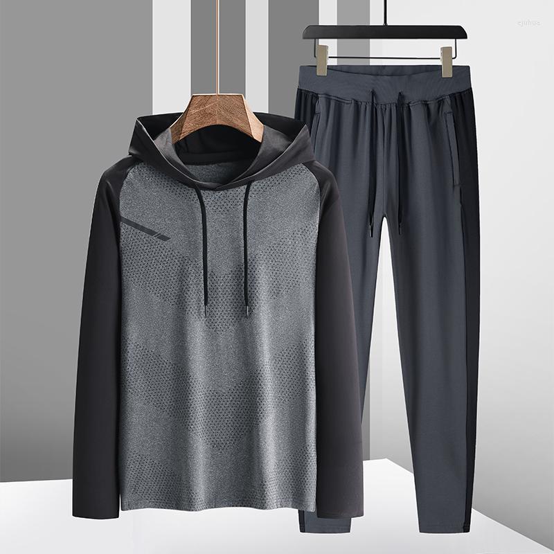 Running Sets Men's Training Sportswear Set Gym Fitness Compression Sport Suit Jogging Elasticity Tight Sports Wear Hooded Clothes, Black
Running Sets Men's Training Sportswear Set Gym Fitness Compression Sport Suit Jogging Elasticity Tight Sports Wear Hooded Clothes, Black