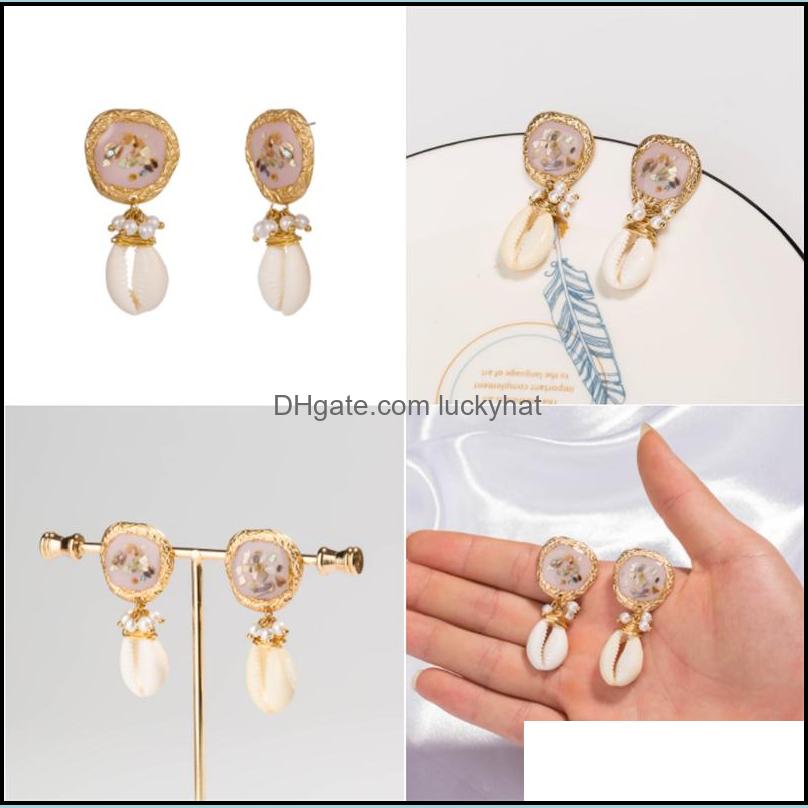 Stud Colorf Conch Shell Earrings For Women Boho Girl Jewelry Accessories Resin Coral Dhs Drop Delivery Otijj
Stud Colorf Conch Shell Earrings For Women Boho Girl Jewelry Accessories Resin Coral Dhs Drop Delivery Otijj