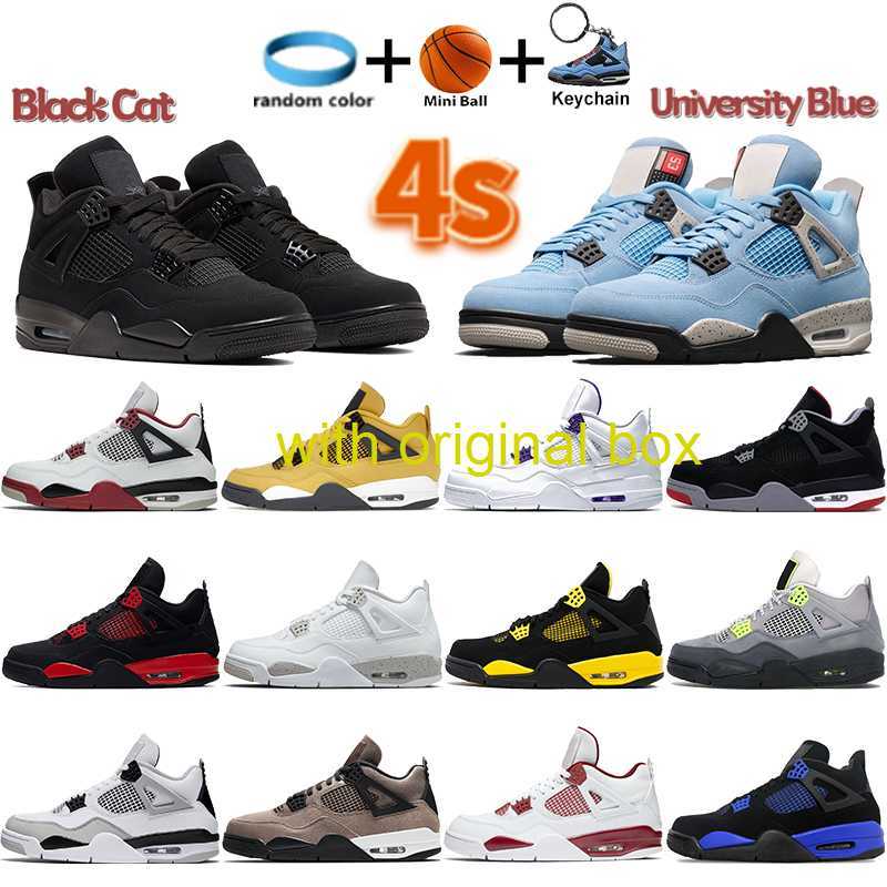 with original box 4 4s Basketball shoes black cat mens designer sneakers OG university blue fire red metallic purple thunder paris SE neon men women sports, 02. fire red 2020
with original box 4 4s Basketball shoes black cat mens designer sneakers OG university blue fire red metallic purple thunder paris SE neon men women sports, 02. fire red 2020