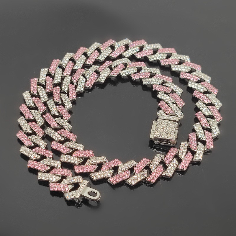 bracelet for women jewelry charome designer bracelets 18k gold plated 15mm small clamshell hiphop pink blue Cuban chain quadrilateral strip prismatic men Bracelet
bracelet for women jewelry charome designer bracelets 18k gold plated 15mm small clamshell hiphop pink blue Cuban chain quadrilateral strip prismatic men Bracelet